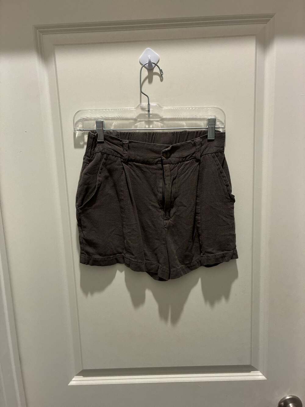Walter Baker Linen Blend Utility Shorts Size S